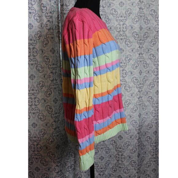 Appleseeds PL Crewneck‎ Sweater Pastel Stripe - Picture 3 of 7